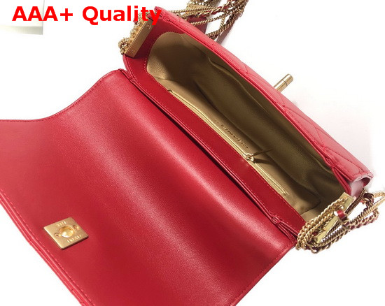 Chanel Cambon Flap Bag in Red Lambskin Replica