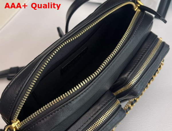 Chanel Camera Bag in Black Calfskin Replica