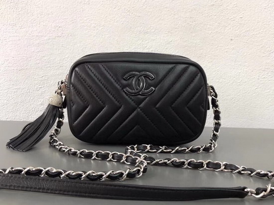 Chanel Camera Case in Black