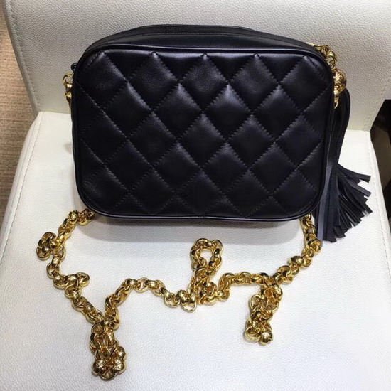 Chanel Camera Case in Black Lambskin AS0001