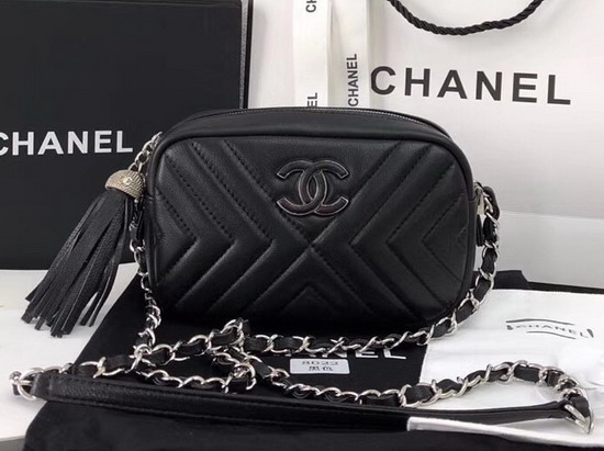 Chanel Camera Case in Black