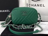 Chanel Camera Case in Green