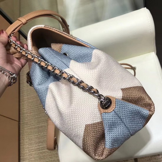 Chanel Canvas Backpack in Beige