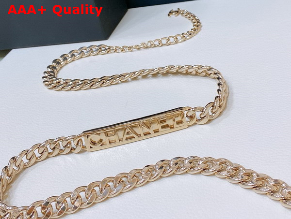 Chanel Chain Belt Metal Gold and Ruthenium ABB067 Replica