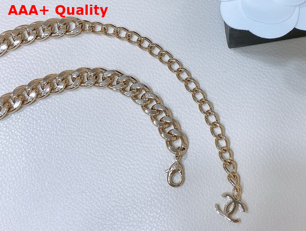 Chanel Chain Belt Metal Gold and Ruthenium ABB067 Replica