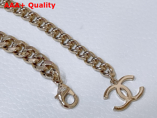 Chanel Chain Belt Metal and Strass Gold and Crystal ABB567 Replica