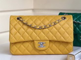 Chanel Classic Caviar Flap Bag Pearl Yellow.jpg