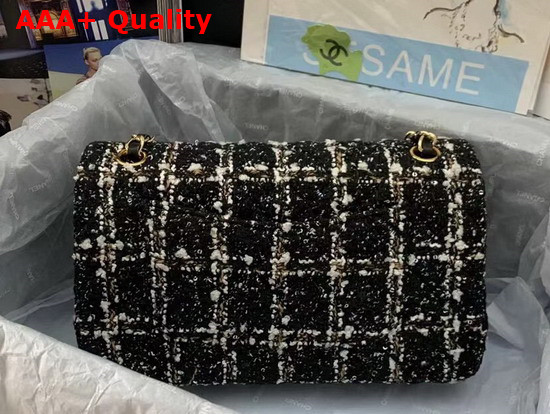 Chanel Classic Flap Bag in Check Tweed Replica