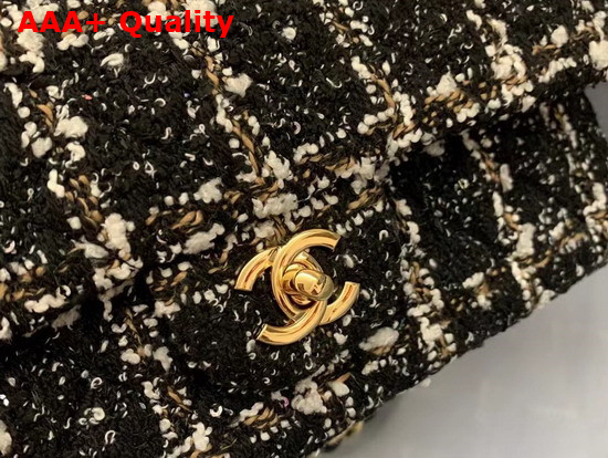 Chanel Classic Flap Bag in Check Tweed Replica