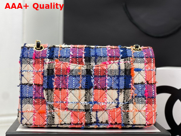 Chanel Classic Flap Bag in Multicolor Tweed Replica