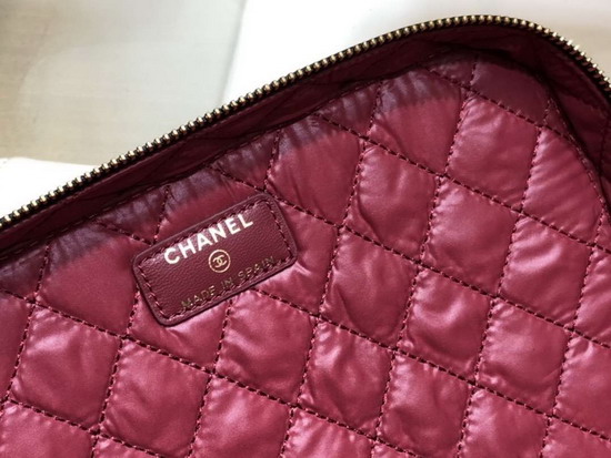 Chanel Classic Vanity Pouch in Black Lambskin A80913