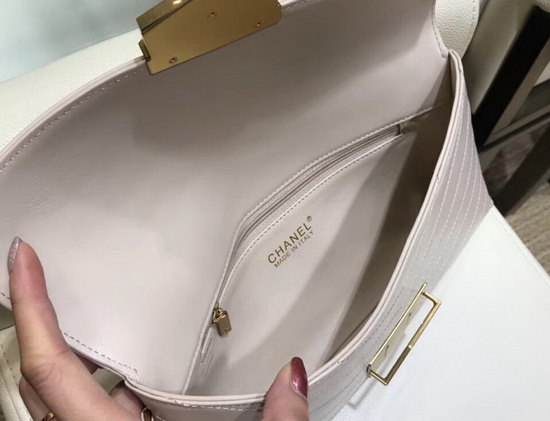 Chanel Clutch in Beige Calfskin A57493