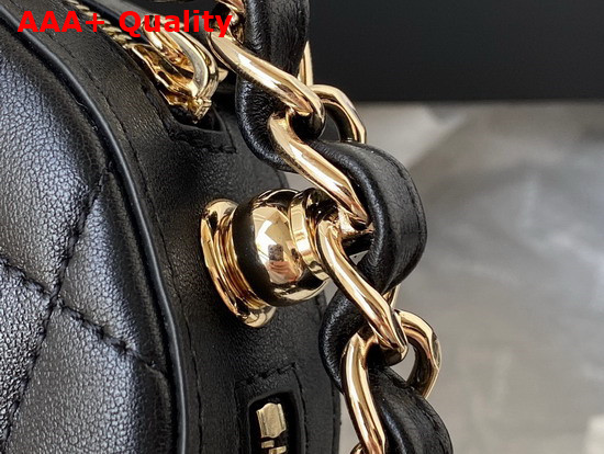 Chanel Clutch with Chain Lambskin Gold Metal Black Ref AP2568 Replica