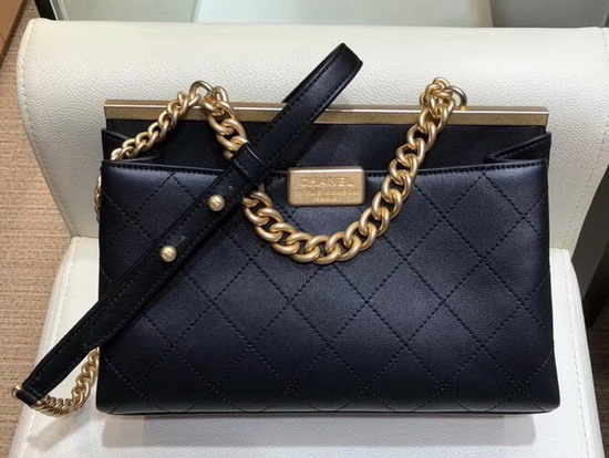 Chanel Coco Luxe Small Flap Bag A57086 Black