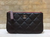 Chanel Coin Purse in Black Lambskin For Sale