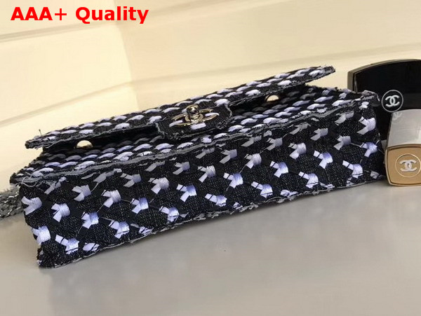 Chanel Denim Flap Bag Black Replica