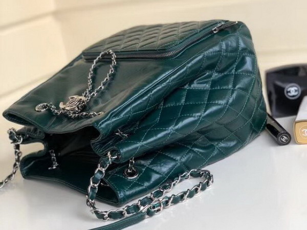 Chanel Drawstring Bag in Green