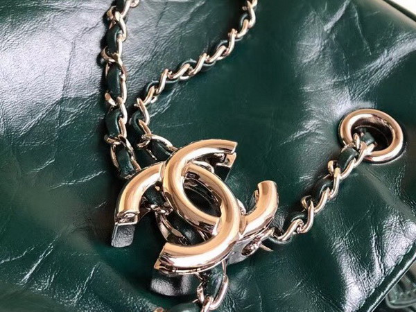 Chanel Drawstring Bag in Green