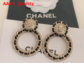 Chanel Earrings Metal Strass and Glass Pearls Replica