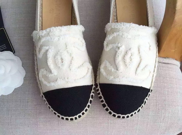 Chanel Espadrilles Denim Beige Black for Sale