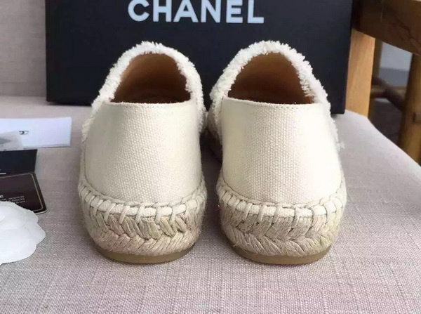 Chanel Espadrilles Denim Beige Black for Sale