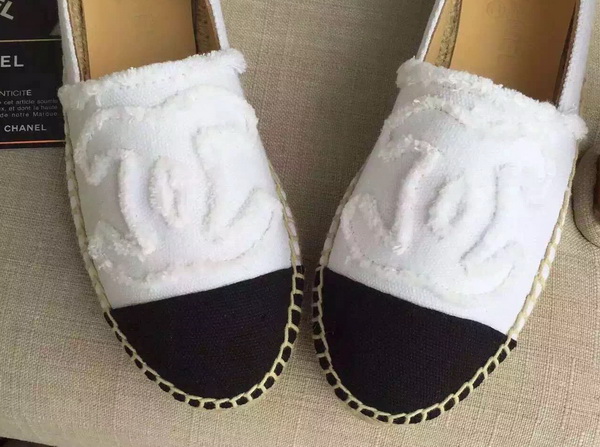 Chanel Espadrilles White Denim for Sale