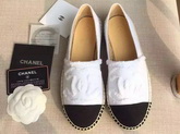 Chanel Espadrilles White Denim for Sale