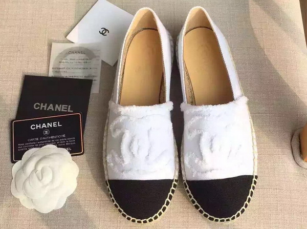 Chanel Espadrilles White Denim for Sale