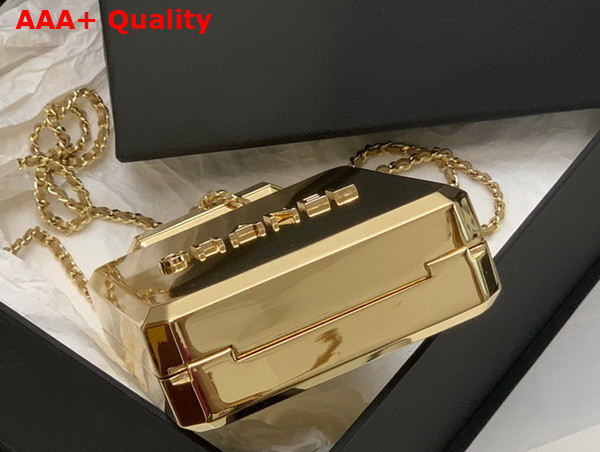 Chanel Evening Bag Metal Gold Ref AS3264 Replica