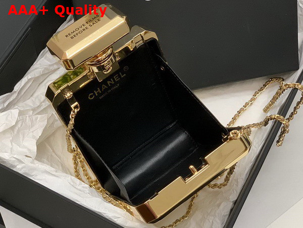 Chanel Evening Bag Metal Gold Ref AS3264 Replica