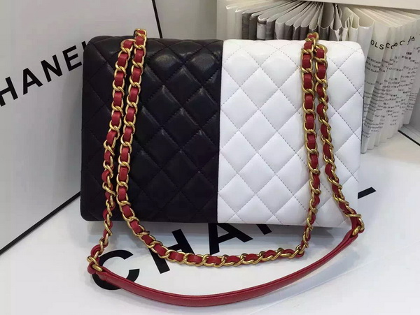 Chanel Flap Bag Patchwork Lambskin for Sale