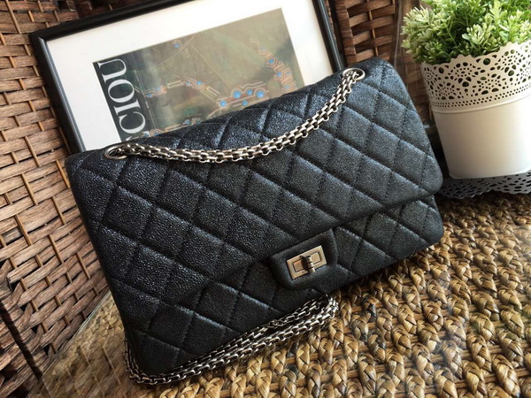 Chanel Flap Bag Pearl Black Lambskin for Sale