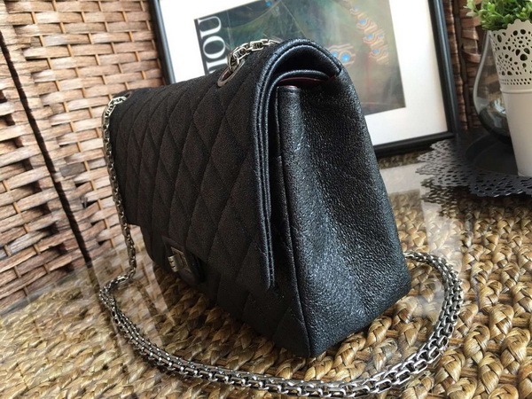 Chanel Flap Bag Pearl Black Lambskin for Sale