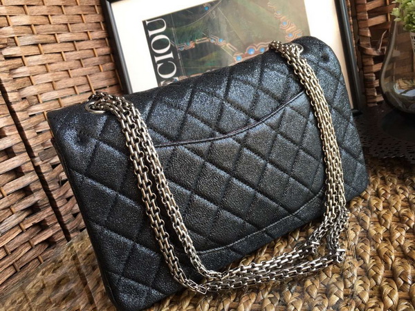 Chanel Flap Bag Pearl Black Lambskin for Sale