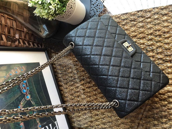 Chanel Flap Bag Pearl Black Lambskin for Sale