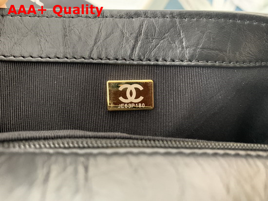 Chanel Flap Bag Tweed Aged Calfskin Aged Pale Yellow Metal White and Black Ref AS2696 Replica