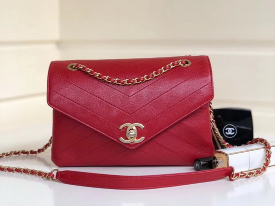 Chanel Flap Bag in Red A57431