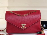 Chanel Flap Bag in Red A57431