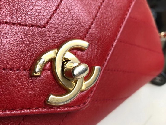 Chanel Flap Bag in Red A57431