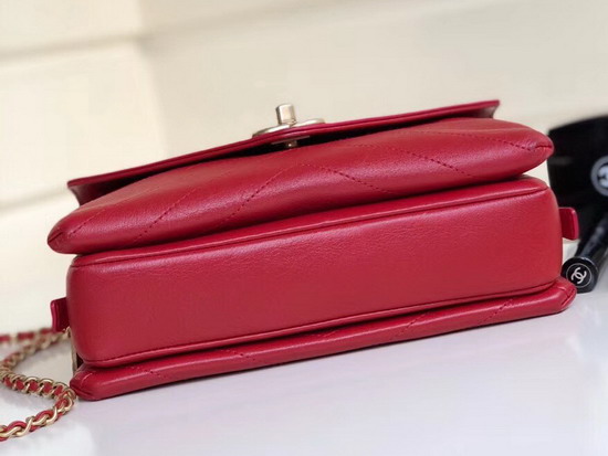 Chanel Flap Bag in Red A57431