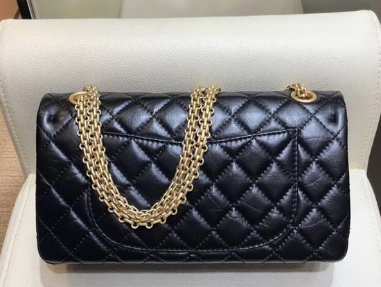 Chanel Flap Bag with Charms Black Aged Calfskin