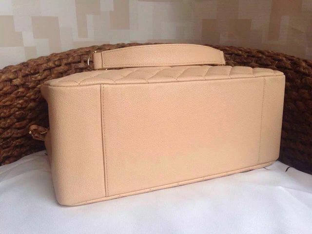 Chanel GST Shopping Tote Apricot Caviar for Sale