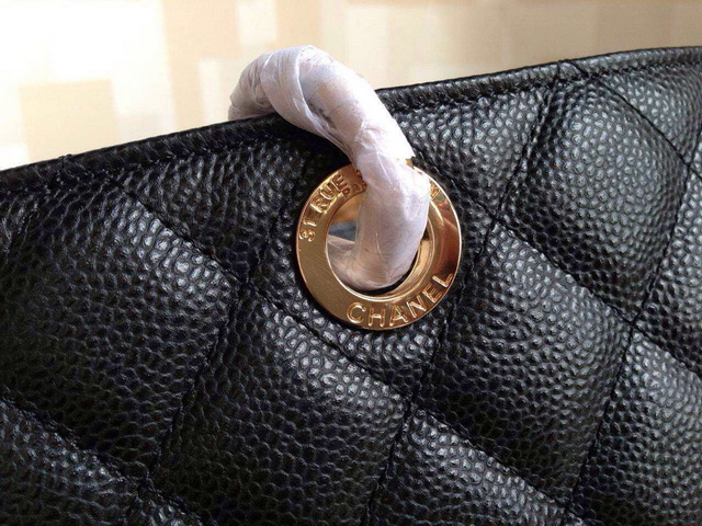 Chanel GST Shopping Tote Black Caviar for Sale