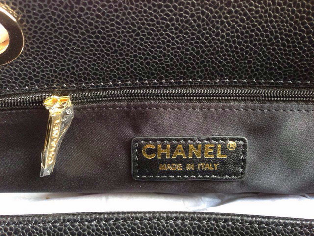 Chanel GST Shopping Tote Black Caviar for Sale