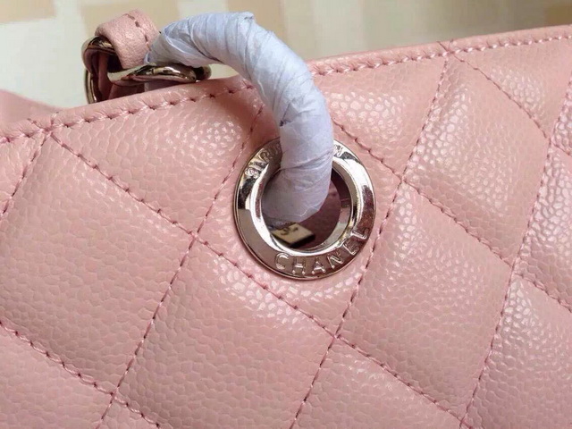 Chanel GST Shopping Tote Pink Caviar for Sale