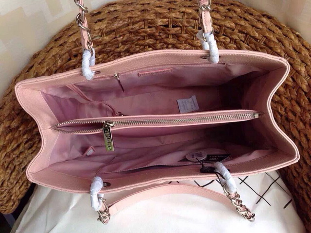 Chanel GST Shopping Tote Pink Caviar for Sale