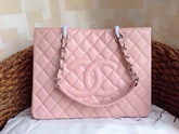 Chanel GST Shopping Tote Pink Caviar for Sale