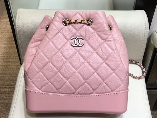 Chanel Gabrielle Backpack in Light Pink A94502