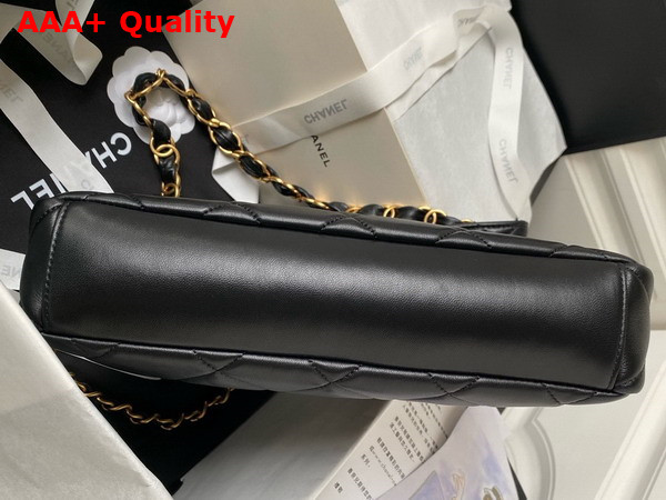 Chanel Hobo Bag in Black Lambskin AS4754 Replica