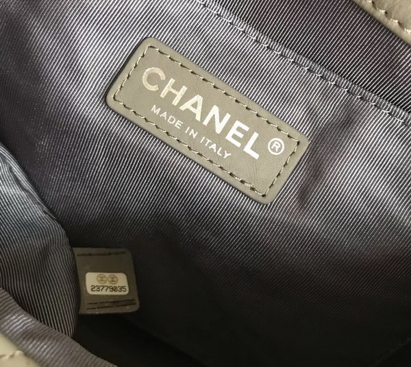 Chanel Hobo Handbag Black Calfskin Ruthenium Tone Metal For Sale